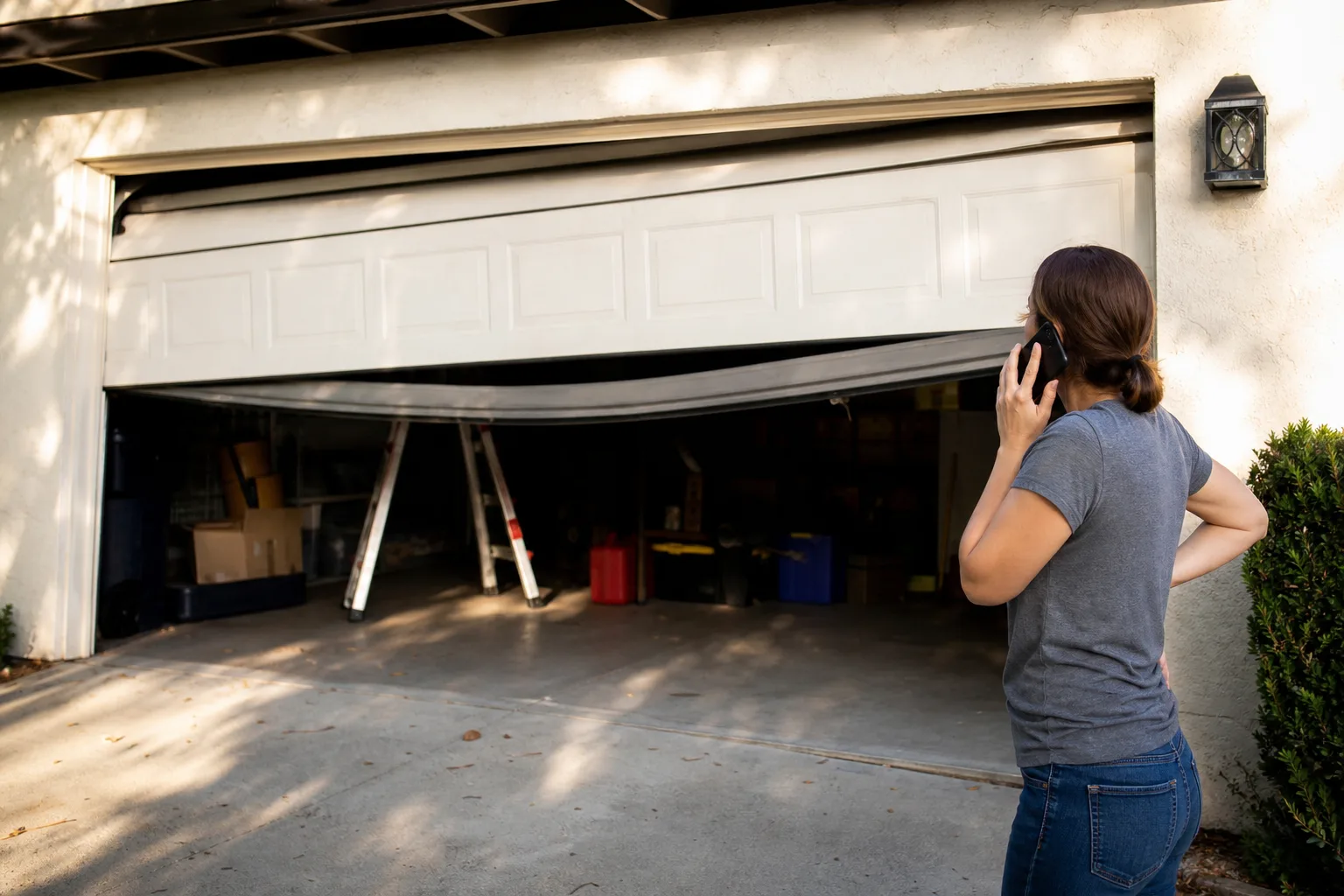 Emergency Garage Door Repair Near Me: What Los Angeles Homeowners Should Do First
